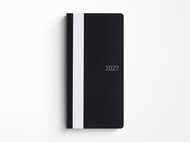 Hobonichi Techo Weeks 2027 - White Line: Black
