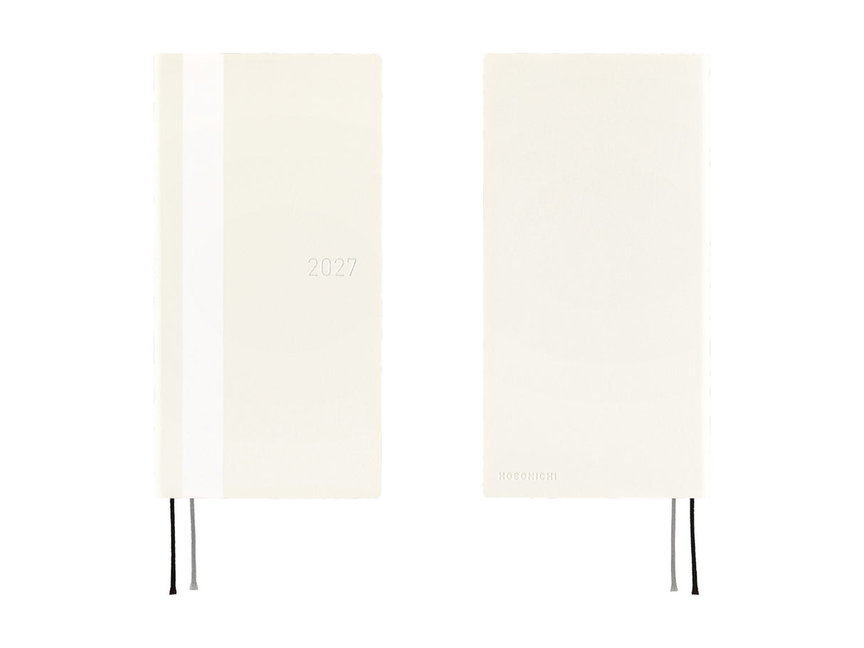 Hobonichi Techo Weeks 2027 - White Line: Ivory