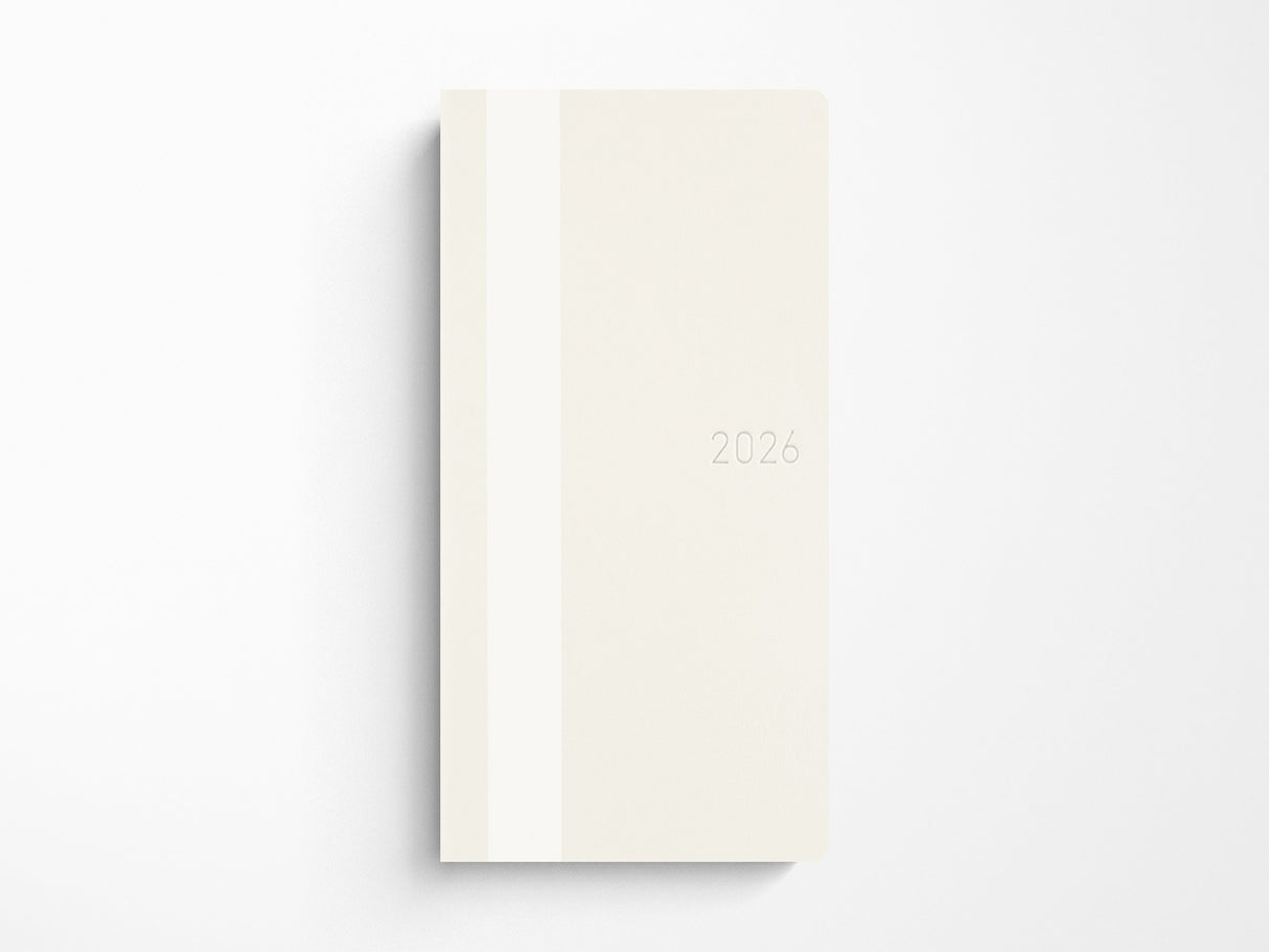 Hobonichi Techo Weeks 2027 - White Line: Ivory