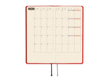 Hobonichi Techo Weeks Mega 2027 - Colors: Poppy Red