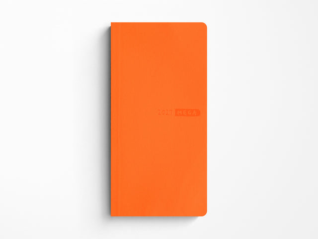 Hobonichi Techo Weeks Mega 2027 - Sneaker: Mandarin Orange