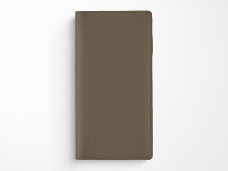 Hobonichi Weeks Cover - Taut Leather Gray & Light Blue