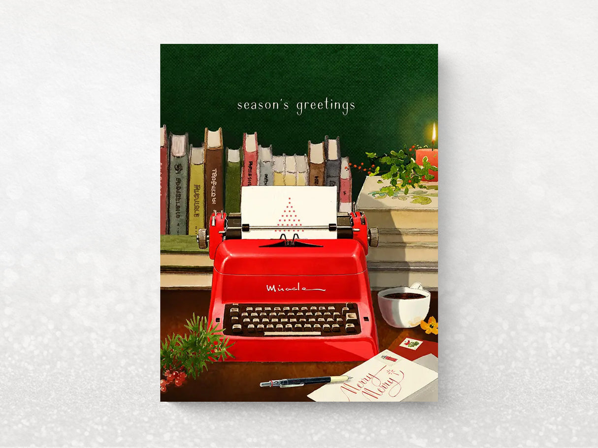 Holiday Letter Holiday Greeting Cards, Box of 8