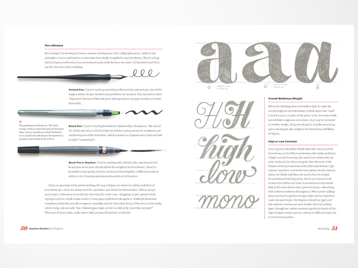 To Process Lettering In Progress: See Inside a Renowned Lettering Artist's Creative Process ...