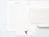 Iridescent Hummingbird - Letter Writing Paper - Bird