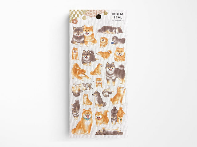 Iroha Shiba Inu Sticker Sheet