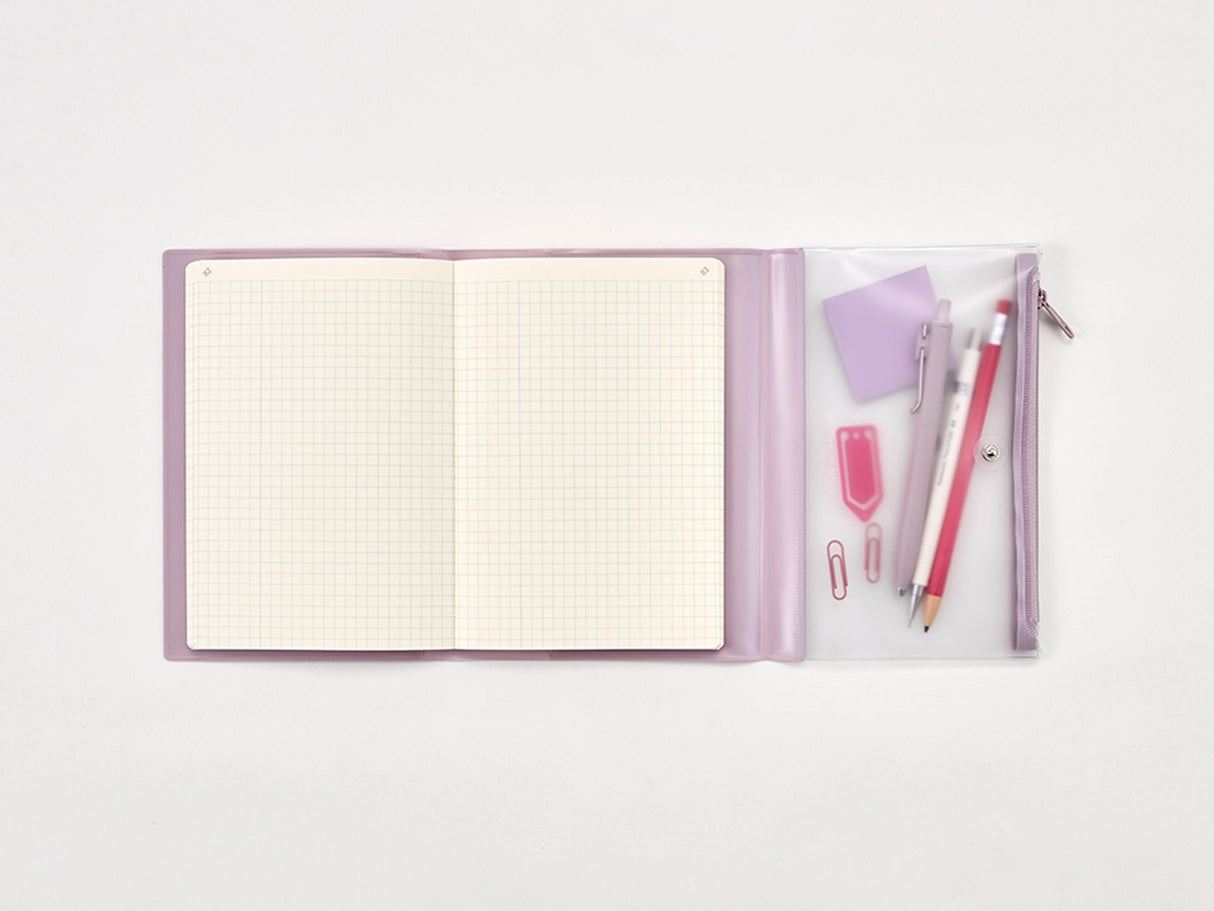 Isshoni PVC Pen Case & Notebook Cover