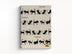 Japanese Cat Textile Notebook