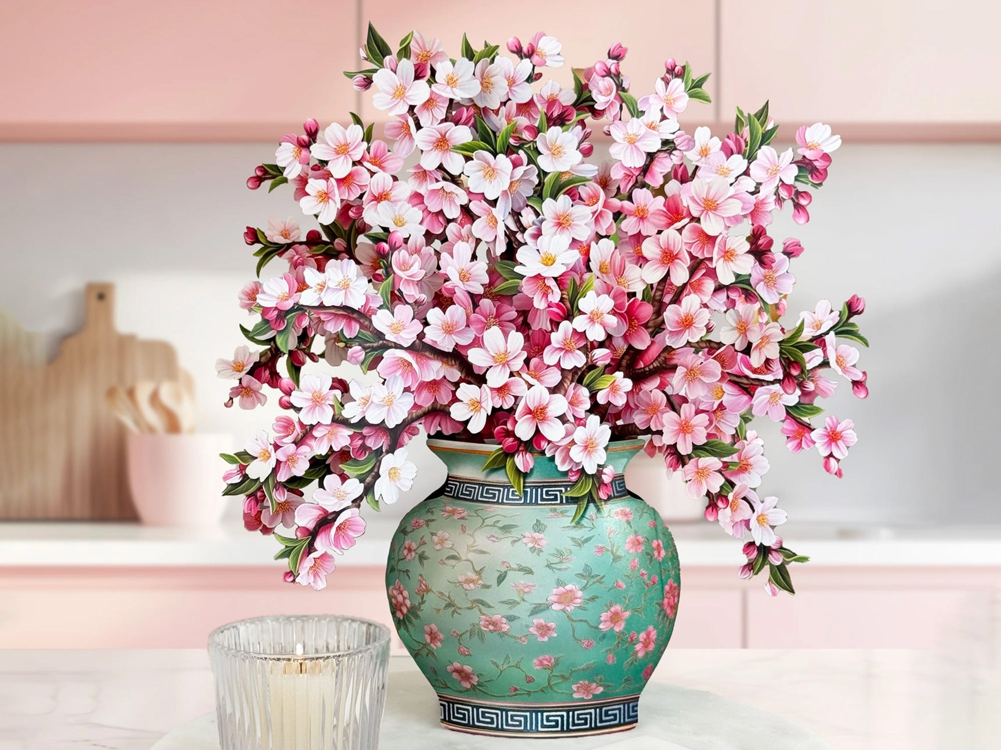 Japanese Cherry Blossoms Pop Up Greeting Bouquet – Jenni Bick