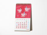 Japanese New Retro 2027 Risograph Desk Calendar