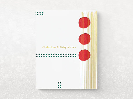 Jazz Best Holidays Wishes Greeting Cards, Box of 6