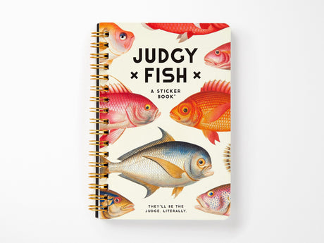 Judgy Fish Sticker Book