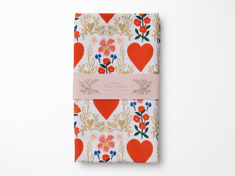 Juliet Valentine's Day Tea Towel