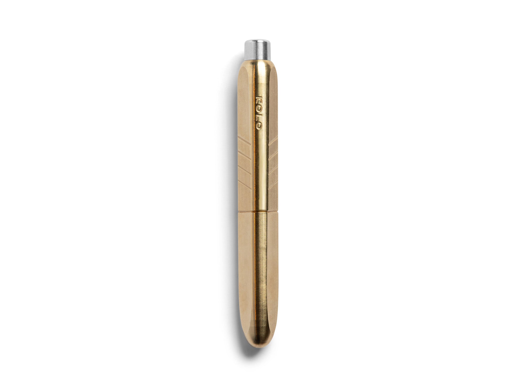 KOLO Tino Fountain Pen - Raw Brass – Jenni Bick Custom Journals