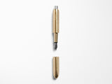 KOLO Tino Fountain Pen - Raw Brass