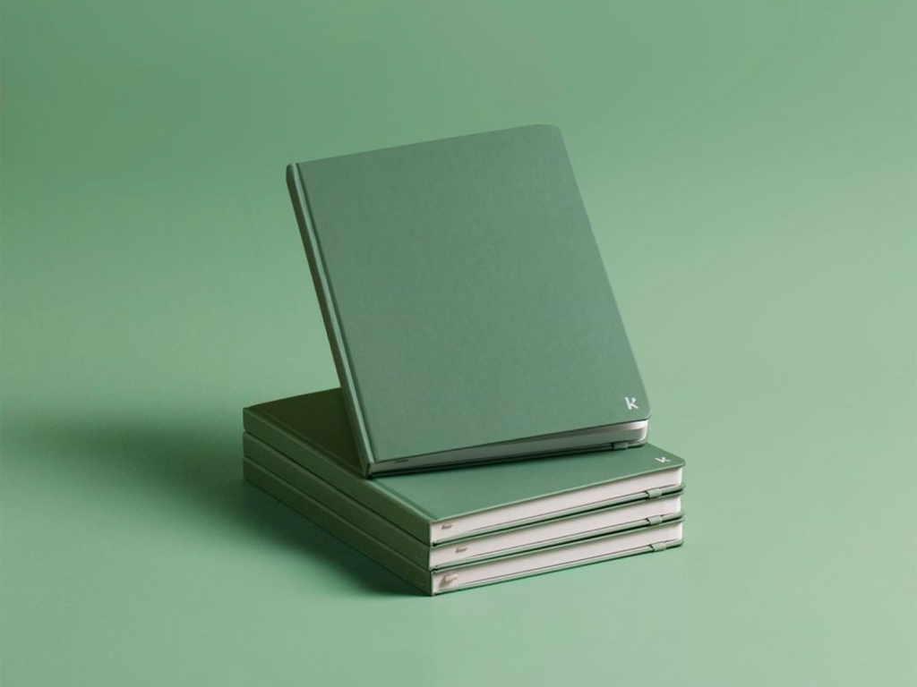 Karst Stone Paper Notebook - Eucalyptus