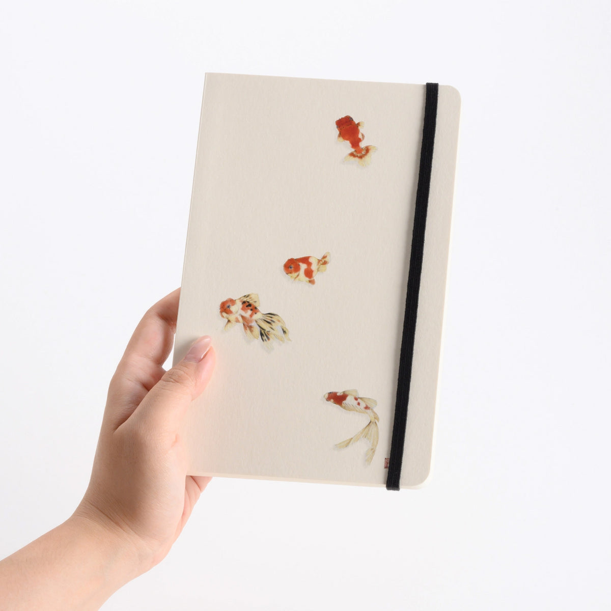 Kashiko Japan Artist Notebook - Goldfish – Jenni Bick Custom Journals