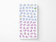 Kawaii Seals & Sharks Sticker Sheet
