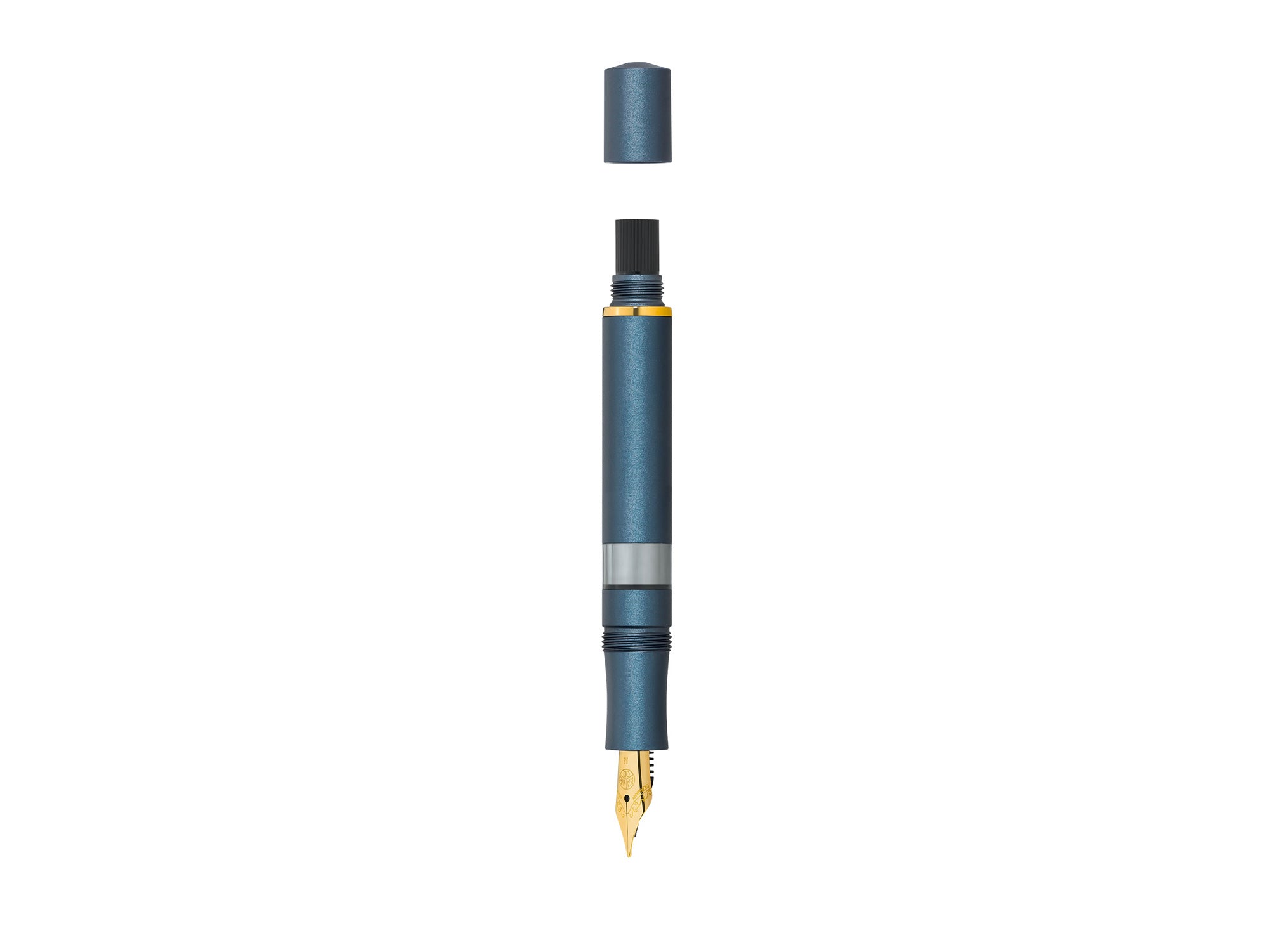 Kaweco AL Sport Piston Navy and Gold Fountain Pen – Jenni Bick
