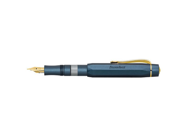 Kaweco AL Sport Piston Navy and Gold Fountain Pen – Jenni Bick