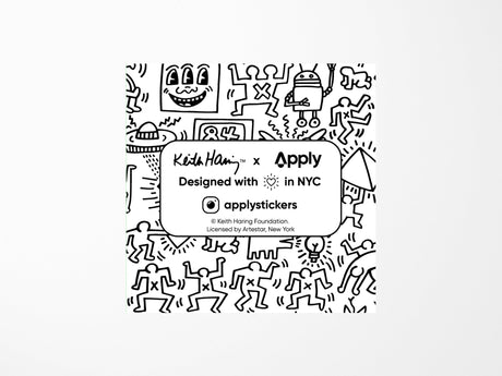 Keith Haring 3-Eyed Face Vinyl Sticker