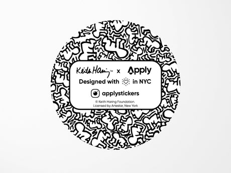 Keith Haring Radiant Baby Vinyl Sticker