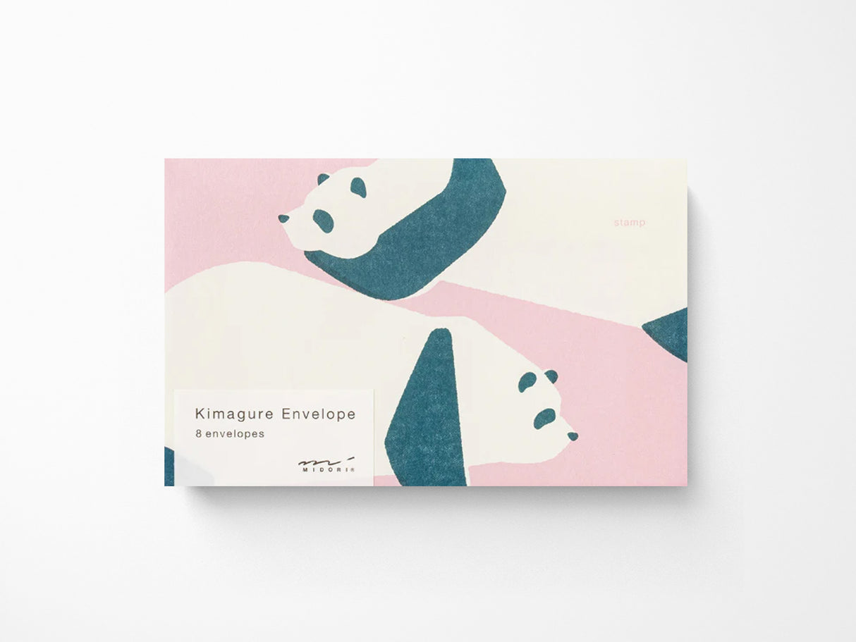 Kimagure Panda Letter Envelopes