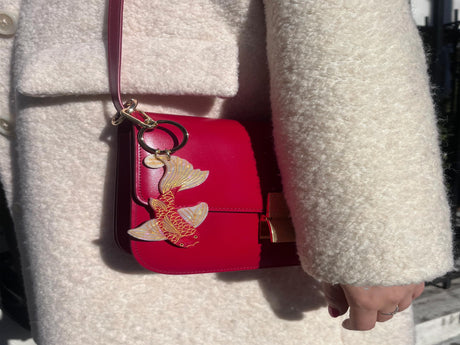 Koi Fish Keyring and Bag Charm