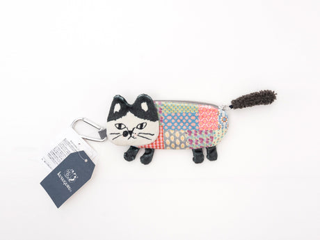 Kusuguru Japan Cat Multi-Pouch with Carabiner