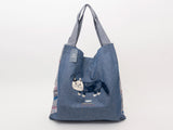 Kusuguru Japan Cat Tail Large Tote Bag