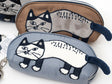 Kusuguru Japan Embroidered Cat Glasses Case