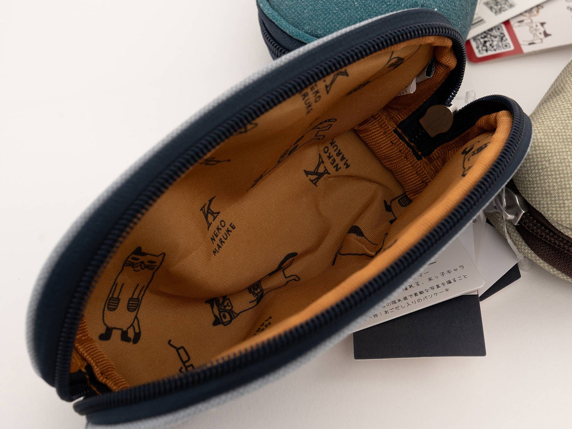 Kusuguru Japan Nekomaruke Zipper Pencil Case – Jenni Bick Custom