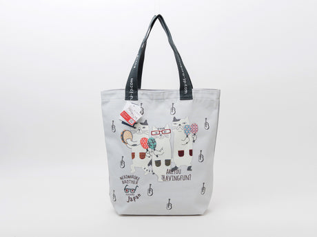 Kusuguru Japan Three Musical Cats Tote Bag