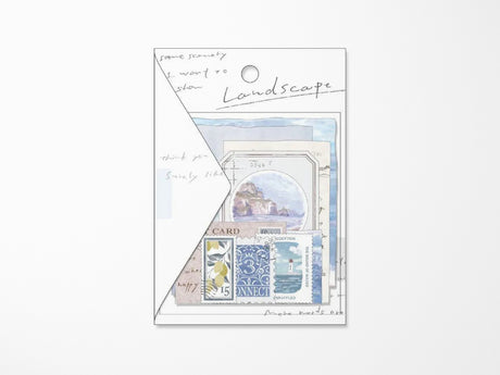 Landscape Flake Stickers - Morning Calm