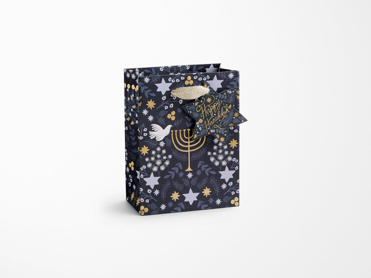 Laurel Menorah Gift Bag