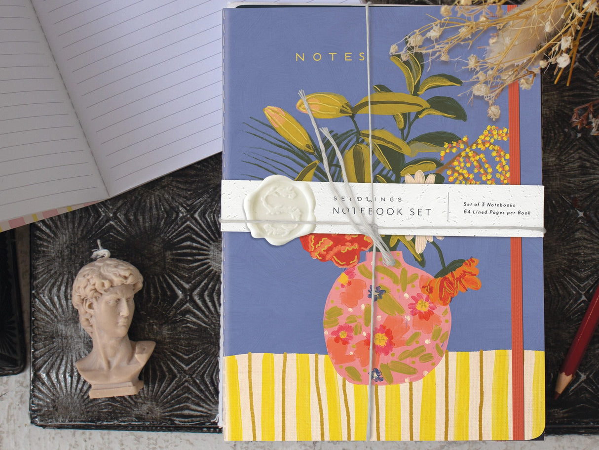 Lazy Daisy Trio Notebook Set