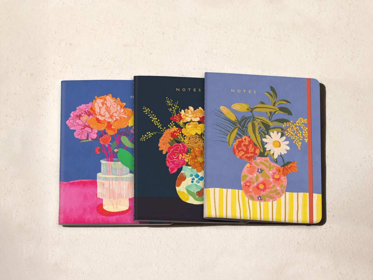 Lazy Daisy Trio Notebook Set