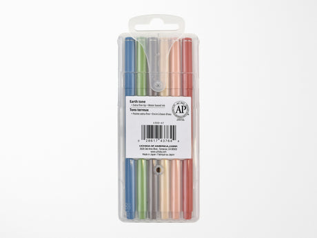 Le Pen Earth Tone Colors - Set of 6 Pens
