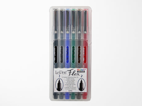 Le Pen Primary Colors Flex - Set of 6 Pens