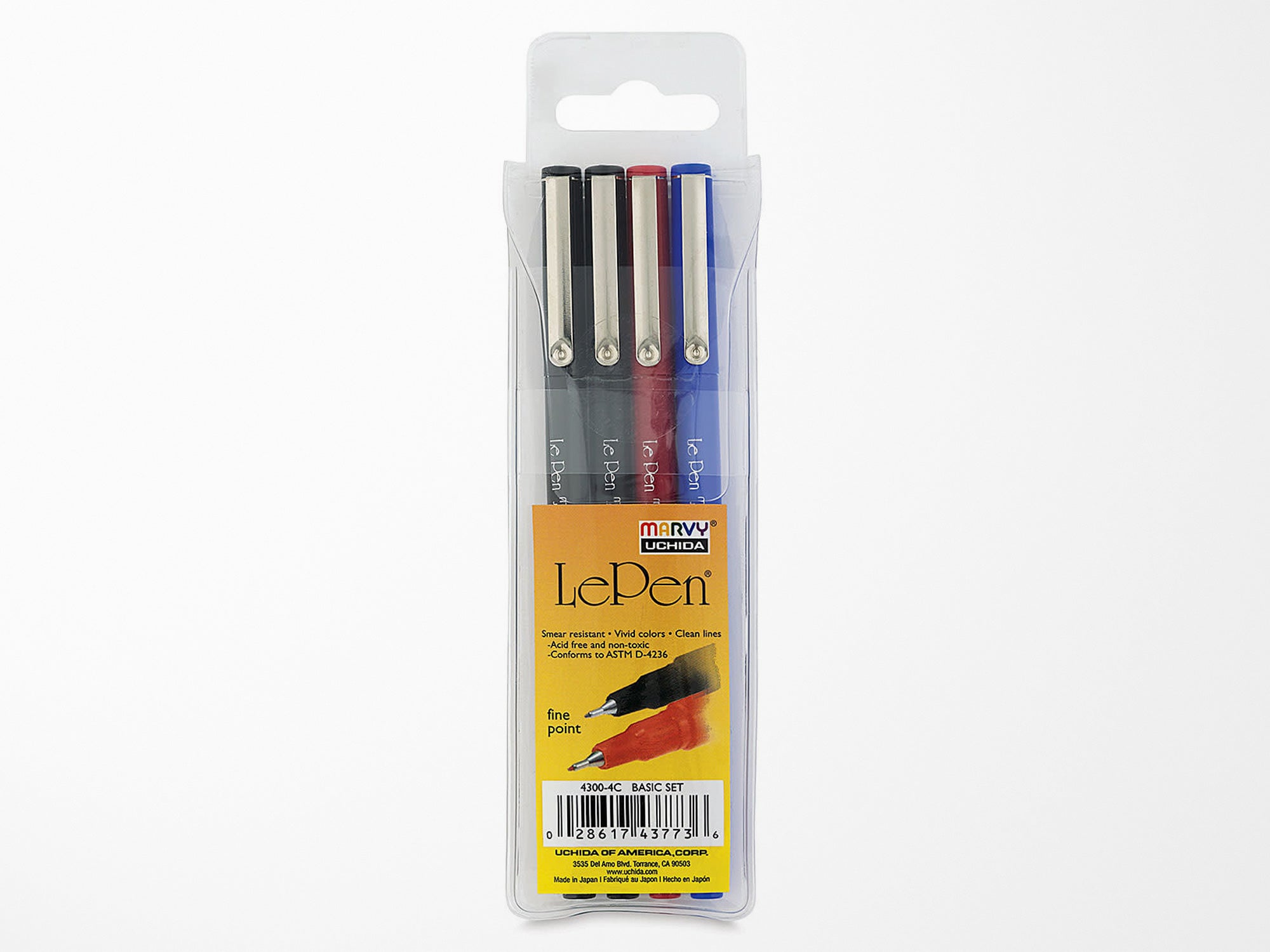 Le Pen - Set of 4 Pens – Jenni Bick Custom Journals