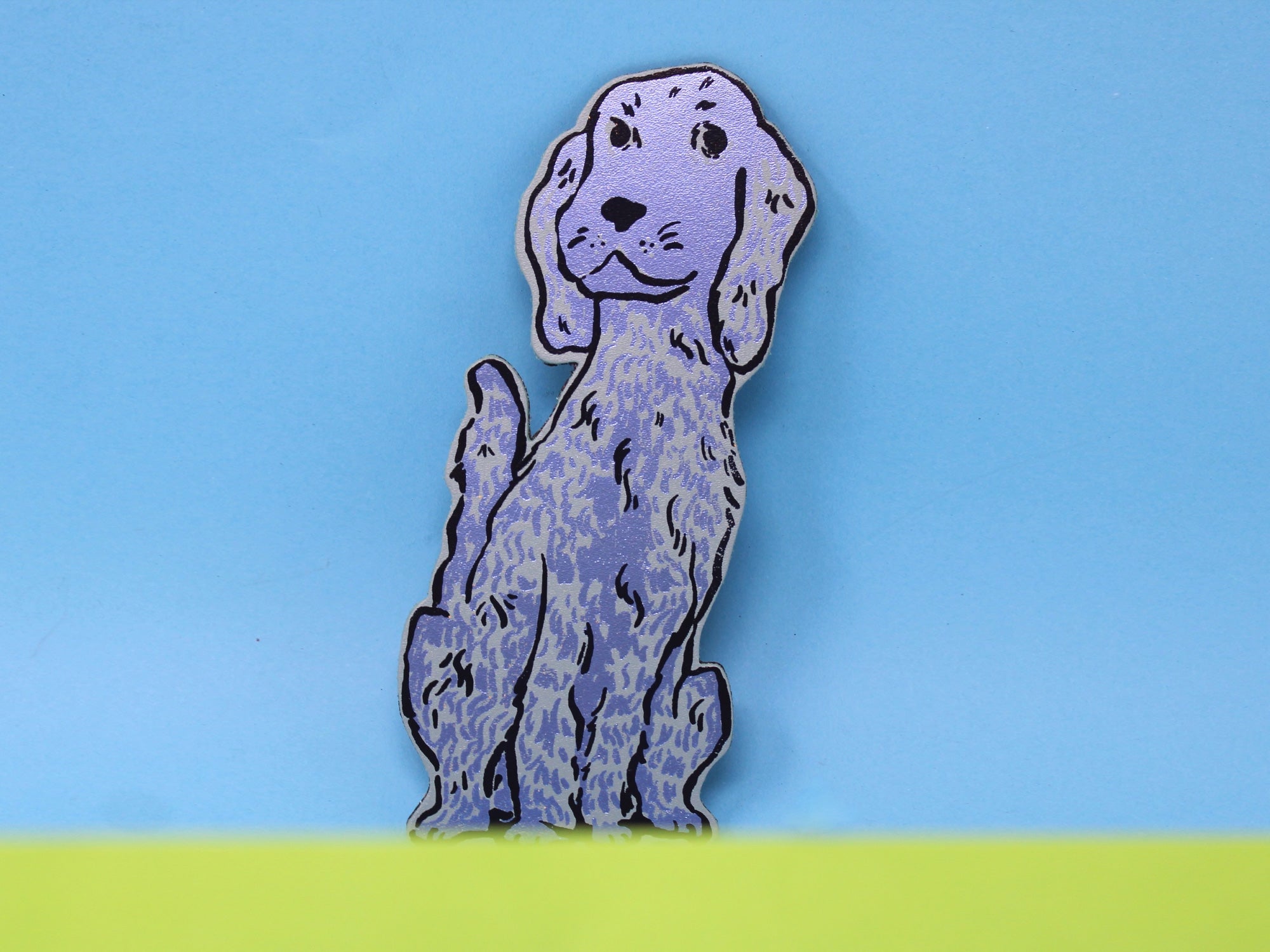 Leather Spaniel Magnet - Thumbnail 2