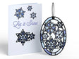 Let it Snow Suncatcher Greeting Card