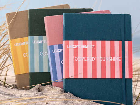 Leuchtturm 1917 A5 Notebook - Covered For Sunshine