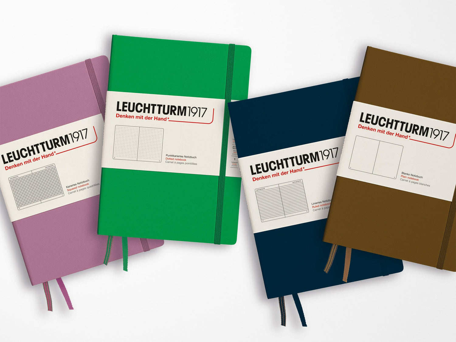 Leuchtturm1917 B5 Composition Notitieboek met harde kaft ruled Lilac Leuchtturm1917 B5 Composition Notitieboek met harde kaft ruled Lilac
