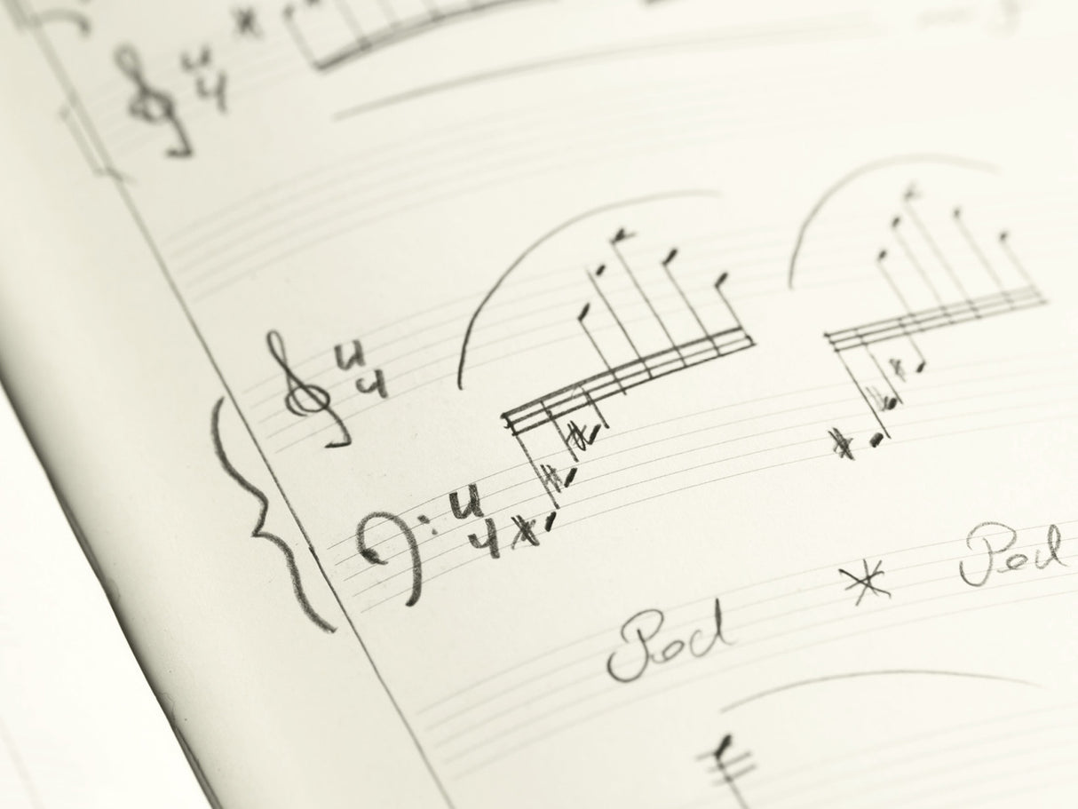 Leuchtturm 1917 Music Notebook with Staves