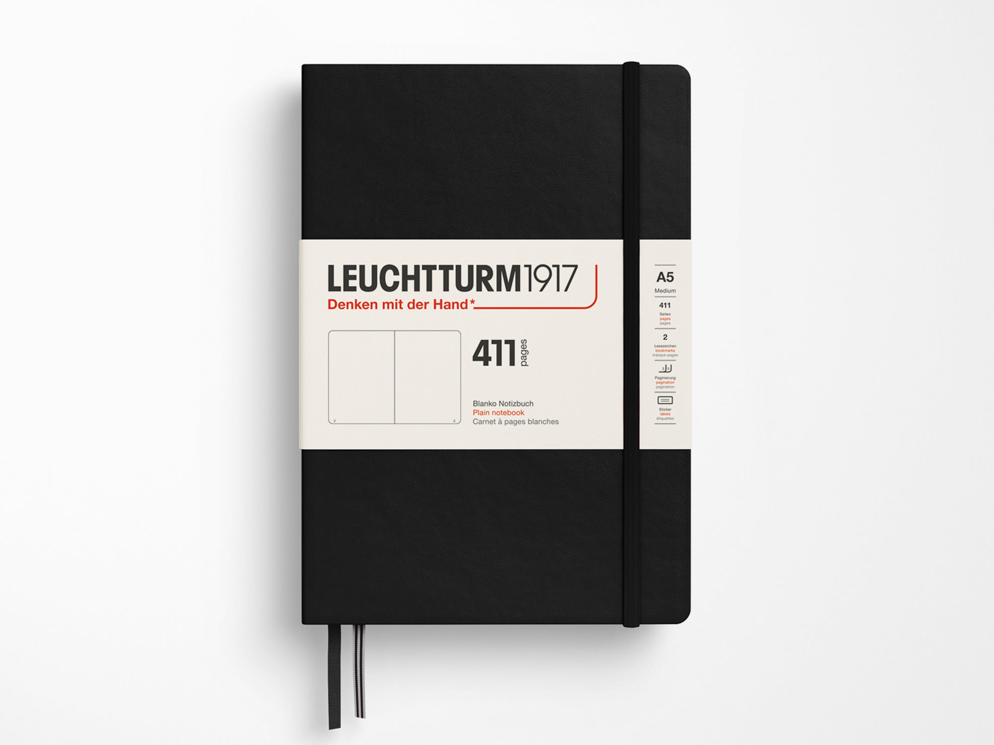LEUCHTTURM1917 A6 横罫ノート 4冊セット Leuchtturm 1917 Notebook 411 - Black – Jenni Bick Custom Journals