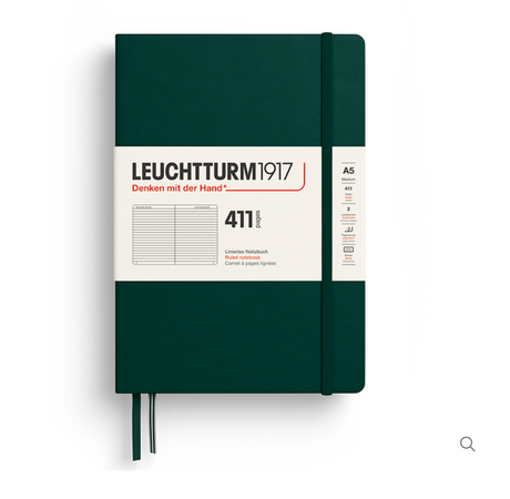 Leuchtturm 1917 Notebook 411 - Forest Green