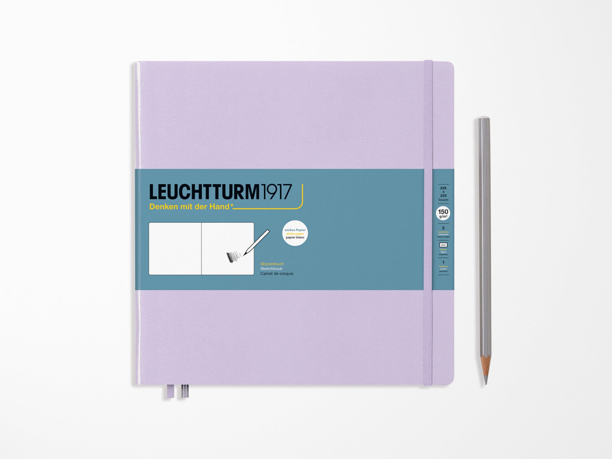 Leuchtturm 1917 Sketchbook - Lilac – Jenni Bick Custom Journals
