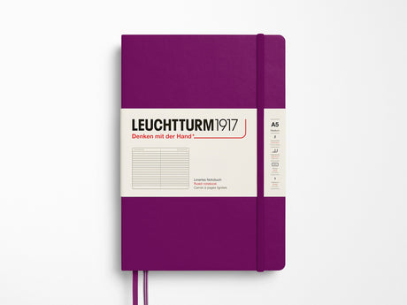 Leuchtturm 1917 Soft Cover Notebook - Burgundy