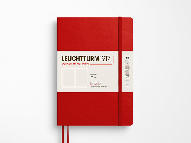 Leuchtturm 1917 Soft Cover Notebook - Cherry